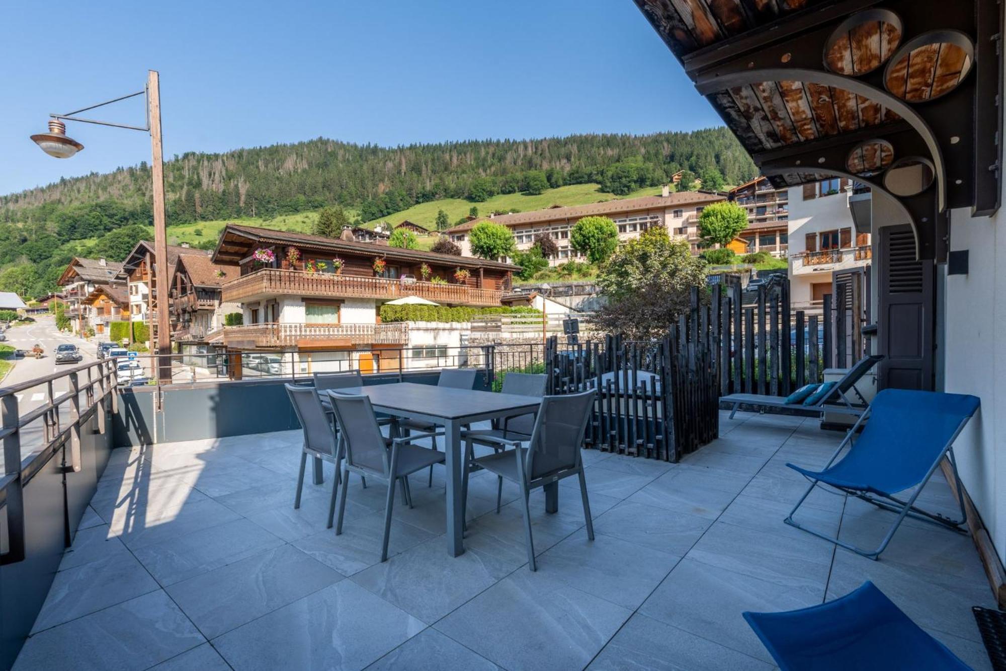 Appartements Betemps Le Grand-Bornand Eksteriør bilde